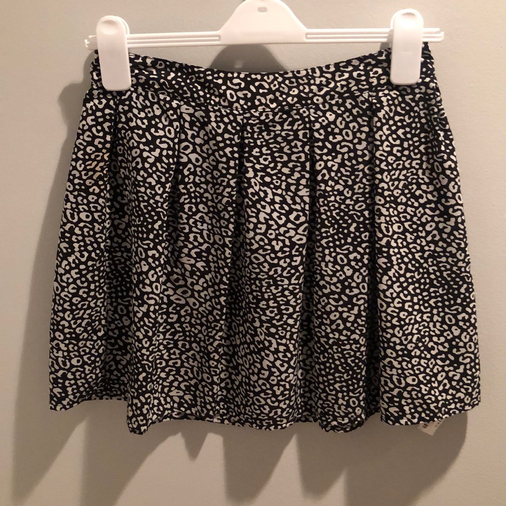 Leopard High waisted Skirt